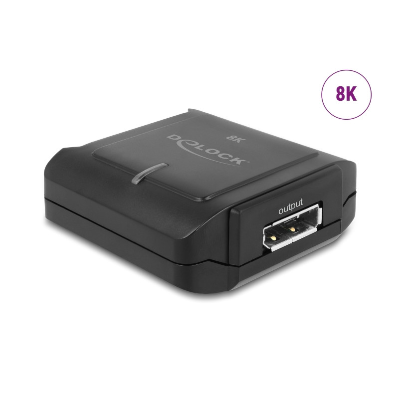 Delock DisplayPort 1.4 Repeater 8K 30 Hz