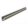 Delock 19″ LWL Spleißbox Frontblende 24 Port SC Simplex beige