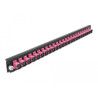 Delock 19″ LWL Spleißbox Frontblende 24 Port SC Simplex violett