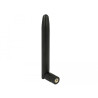 Delock LoRa 863 - 928 MHz Antenne SMA Stecker 0,5 dBi omnidirektional mit Kippgelenk schwarz