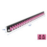 Delock 19″ LWL Spleißbox Frontblende 24 Port LC Duplex violett