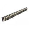 Delock 19″ LWL Spleißbox Frontblende 24 Port SC Duplex beige