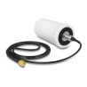 Delock LTE Antenne SMA Stecker 1,7 - 2,0 dBi ULA100 1 m omnidirektional starr outdoor weiß