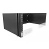 Delock 19″ Wandhalterung 4 HE faltbar schwarz
