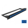 Delock 19″ LWL Patchpanel 24 Port SC Simplex blau