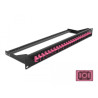 Delock 19″ LWL Patchpanel 24 Port SC Simplex violett