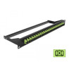 Delock 19″ LWL Patchpanel 24 Port SC Simplex lindgrün