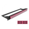 Delock 19″ LWL Patchpanel 24 Port LC Quad violett