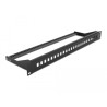 Delock 19″ LWL Panel für 24 x SC Simplex / LC Duplex