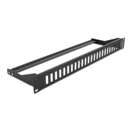 Delock 19″ LWL Panel für 24 x SC Duplex / LC Quad