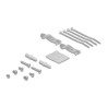 Delock Keystone Patchpanel 4 Port schwarz