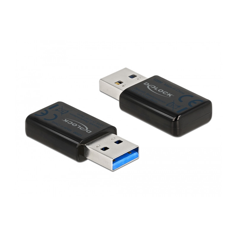 Delock USB Dualband WLAN ac/a/b/g/n Micro Stick 867 + 300 Mbps