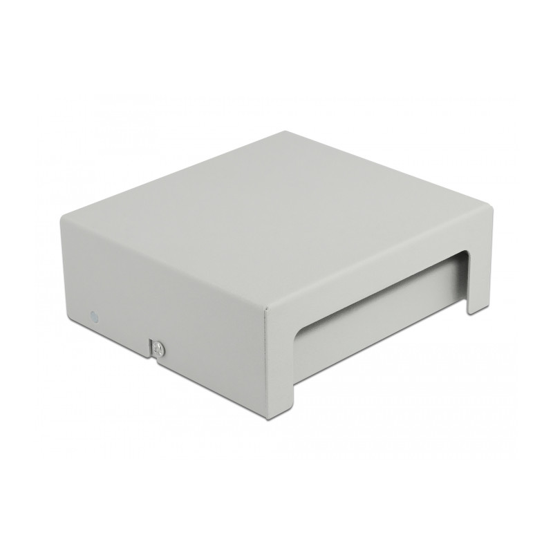 Delock Keystone Patchpanel 6 Port grau