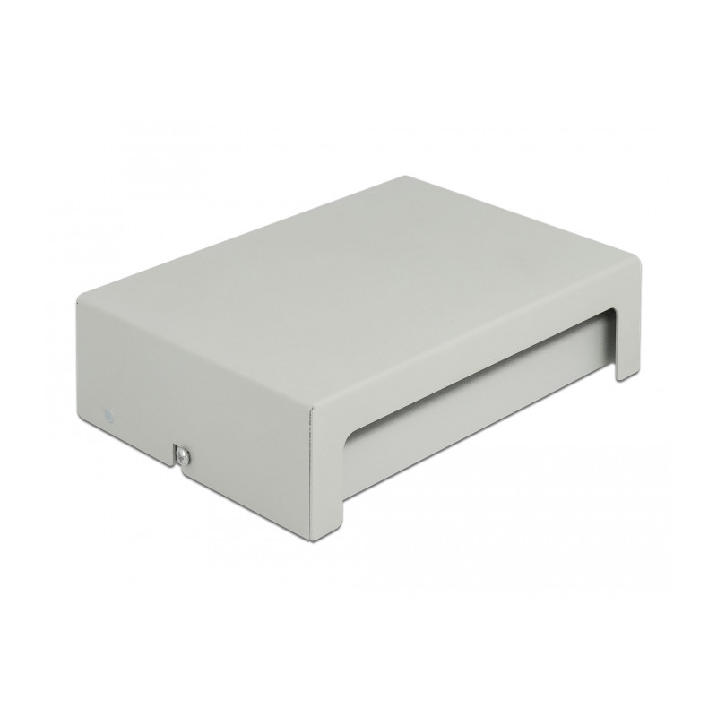 Delock Keystone Patchpanel 8 Port grau