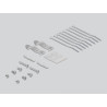 Delock Keystone Patchpanel 8 Port schwarz