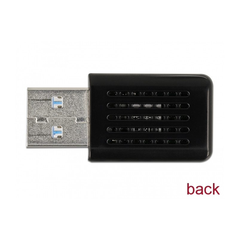 Delock USB Dualband WLAN ac/a/b/g/n Micro Stick 867 + 300 Mbps
