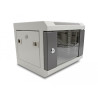 Delock 10″ Netzwerkschrank mit Glastür 4 HE grau
