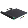 Delock USB Mauspad 920 x 303 x 3 mm mit RGB Beleuchtung