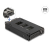 Delock Slim Bay Wechselrahmen für 1 x 2.5″ U.2 NVMe SSD
