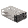 Delock Slim Bay Wechselrahmen für 2 x 2.5″ U.2 NVMe SSD mit 5.25″ Rahmen