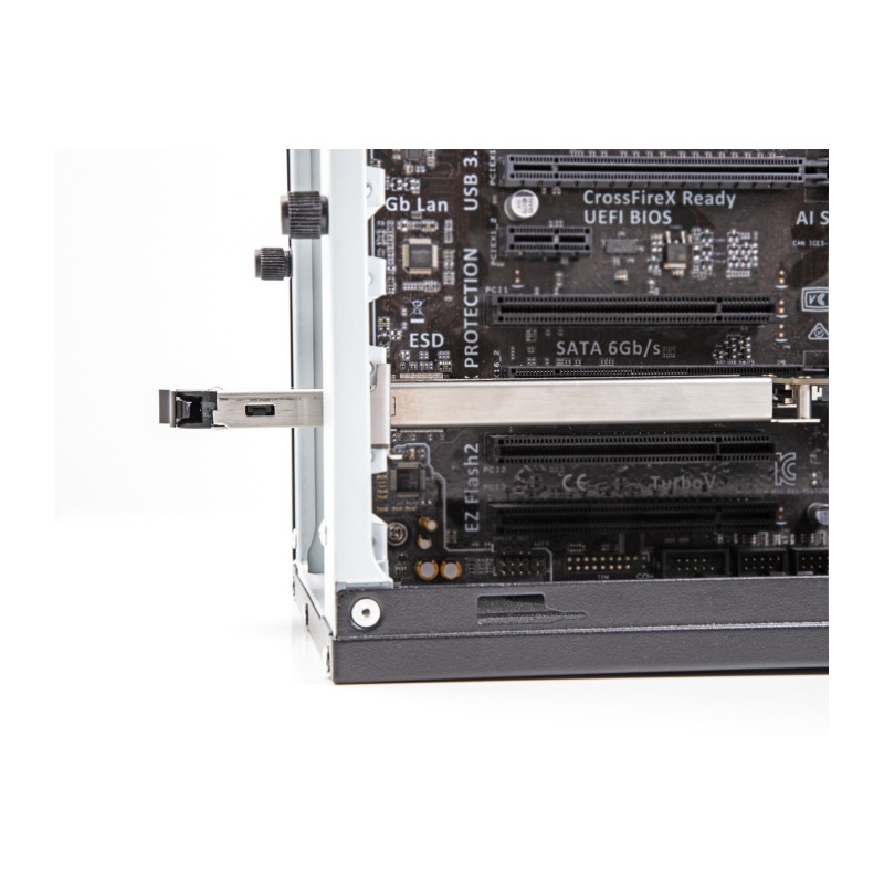 Delock Wechselrahmen PCI Express Karte für 1 x M.2 NVMe SSD - Low Profile Formfaktor
