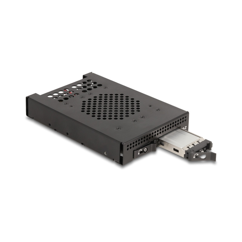 Delock 3.5″ Wechselrahmen für 2 x M.2 NVMe SSD mit OcuLink SFF-8612 Anschluss