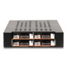 Delock 3.5″ Wechselrahmen für 4 x M.2 NVMe SSD mit OcuLink SFF-8612 Anschluss