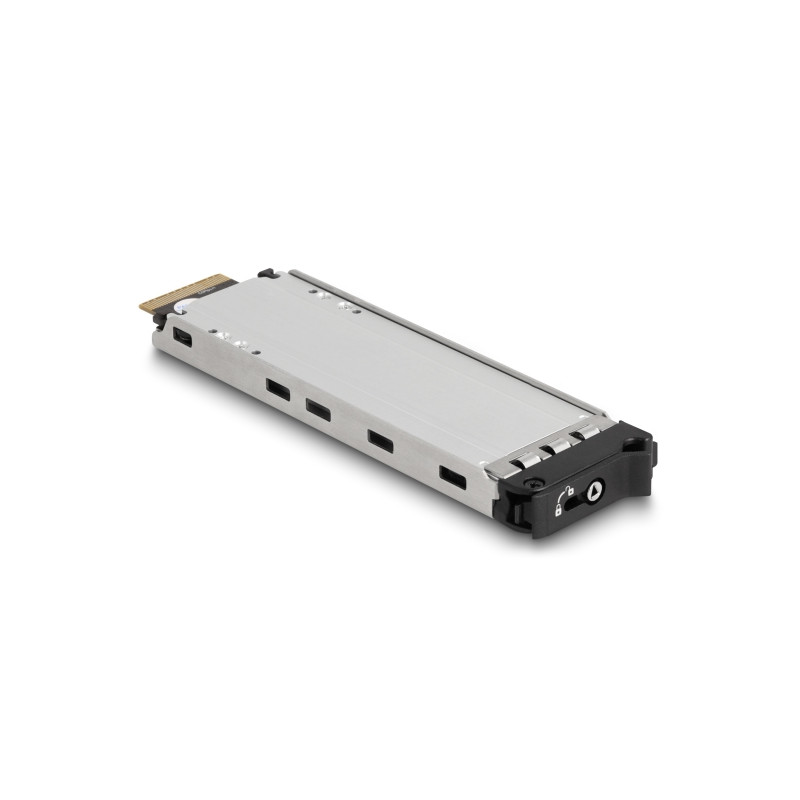 Delock Slim Bay Wechselrahmen für 4 x M.2 NVMe SSD mit Slim SAS SFF-8654 Anschluss