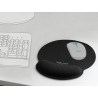 Delock Ergonomisches Mauspad mit Handballenauflage schwarz 252 x 227 mm