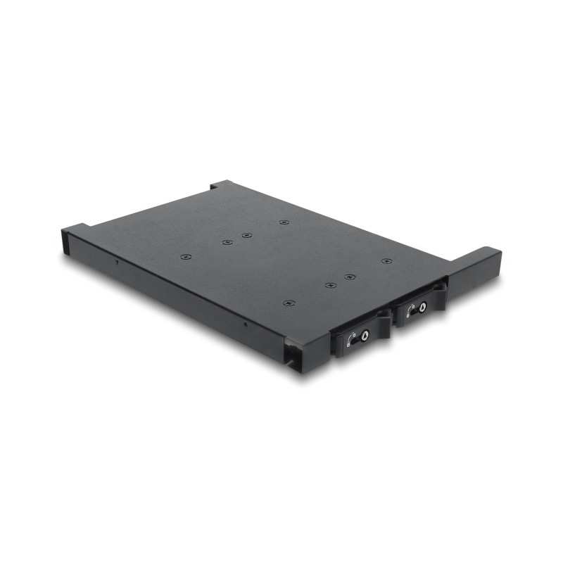 Delock Wechselrahmen für 2 x M.2 NMVe SSD mit SFF-8654 Anschluss für 12,7 mm Slim ODD Schacht