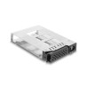 Delock 5.25″ Wechselrahmen für 4 x 2.5″ SATA oder SAS HDD / SSD mit Schloss