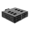 Delock 5.25″ Wechselrahmen für 6 x 2.5″ SATA oder SAS HDD / SSD mit Schloss