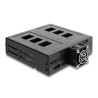 Delock 5.25″ Wechselrahmen für 6 x 2.5″ SATA oder SAS HDD / SSD mit Schloss