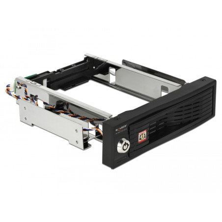 Delock 5.25″ Wechselrahmen für 1 x 3.5″ SATA HDD