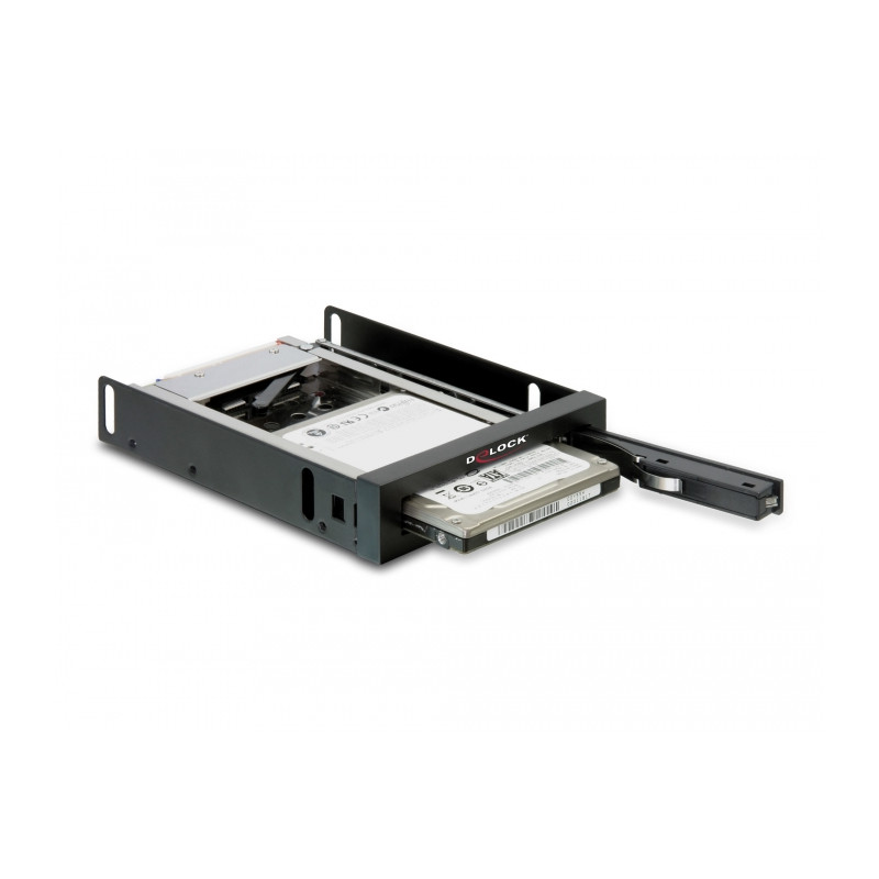Delock 3.5″ Wechselrahmen für 1 x 2.5″ SATA HDD / SSD