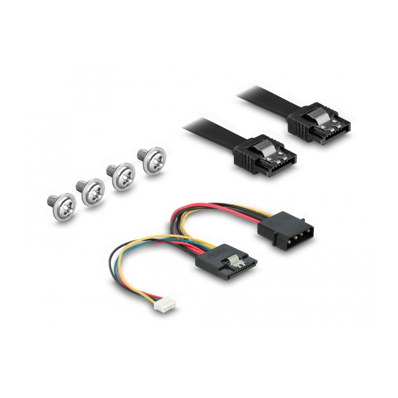 Delock 3.5″ Wechselrahmen für 1 x 2.5″ SATA HDD / SSD