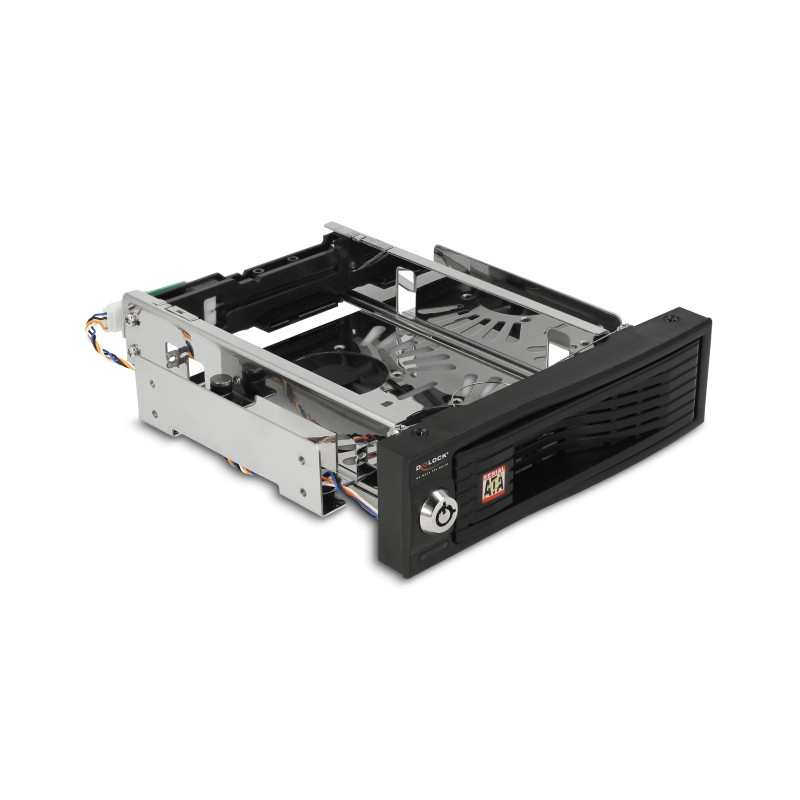 Delock 5.25″ Wechselrahmen für 1 x 3.5″ SATA HDD