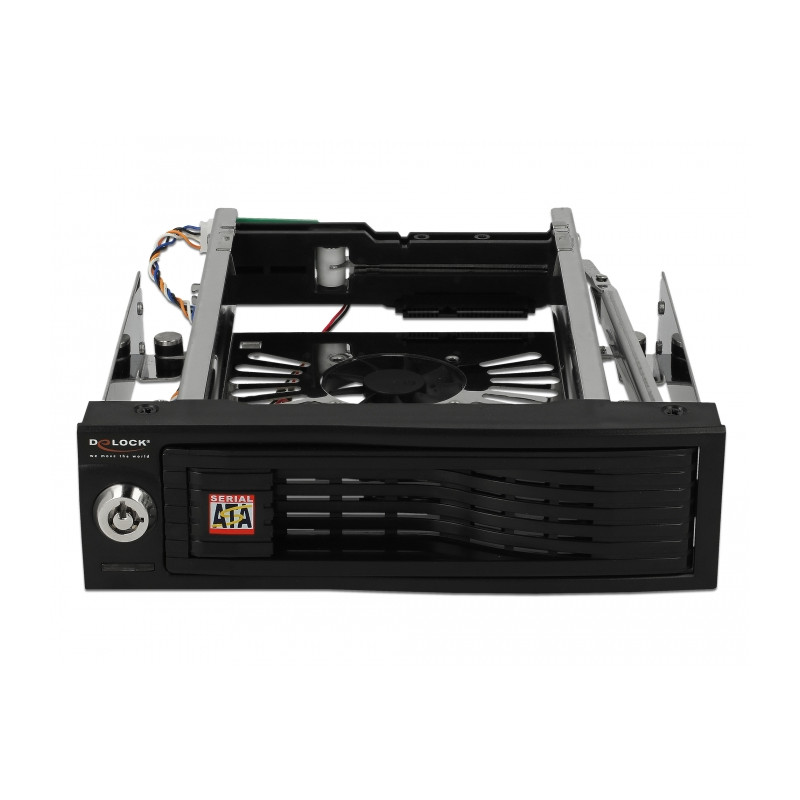 Delock 5.25″ Wechselrahmen für 1 x 3.5″ SATA HDD