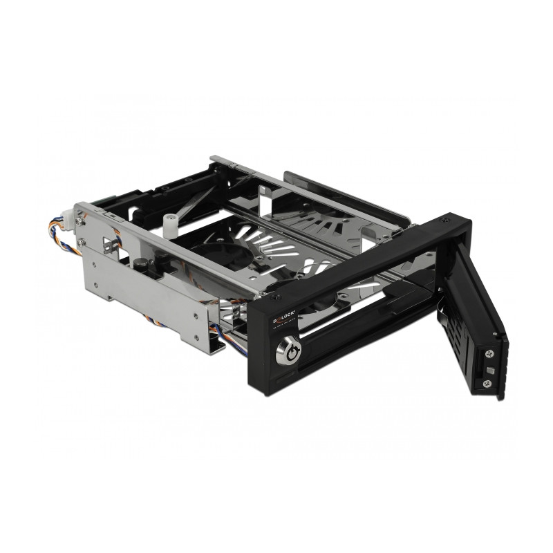 Delock 5.25″ Wechselrahmen für 1 x 3.5″ SATA HDD