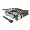 Delock 5.25″ Wechselrahmen für 1 x 2.5″ + 1 x 3.5″ SATA HDD + 2 x USB 3.0 Ports