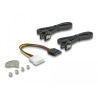 Delock 5.25″ Wechselrahmen für 1 x 2.5″ + 1 x 3.5″ SATA HDD + 2 x USB 3.0 Ports