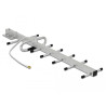 Delock LPWAN 806 - 896 MHz Yagi Antenne SMA Stecker 10 dBi starr direktional Wand- und Mastmontage outdoor