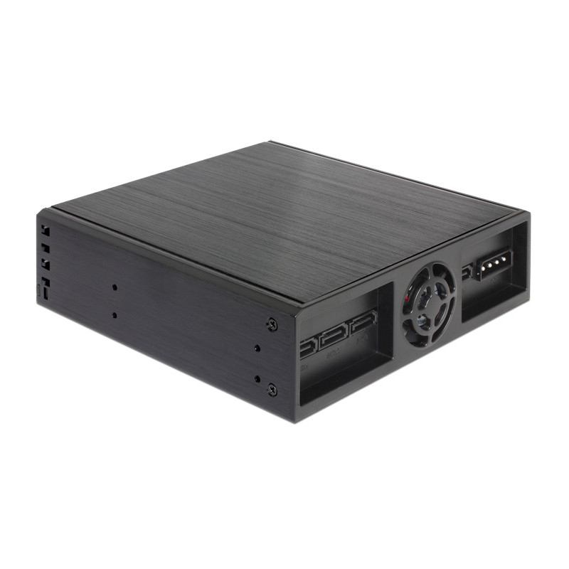 Delock 5.25″ Wechselrahmen für 4 x 2.5″ SATA HDD / SSD