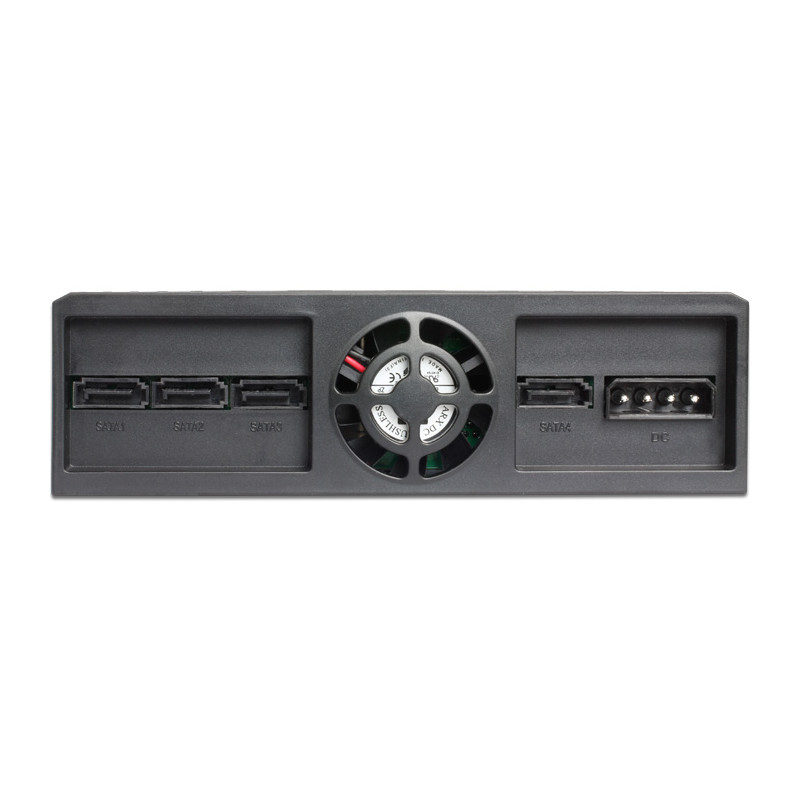 Delock 5.25″ Wechselrahmen für 4 x 2.5″ SATA HDD / SSD