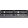 Delock 5.25″ Wechselrahmen für 4 x 2.5″ SATA HDD / SSD