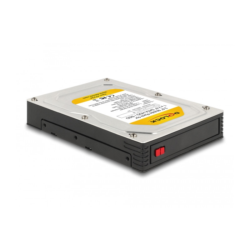 Delock 3.5″ Wechselrahmen für 1 x 2.5″ SATA HDD / SSD