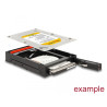 Delock 3.5″ Wechselrahmen für 1 x 2.5″ SATA HDD / SSD