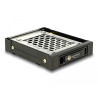 Delock 3.5″ Wechselrahmen für 1 x 2.5″ SATA / SAS HDD / SSD mit Vibrationsschutz