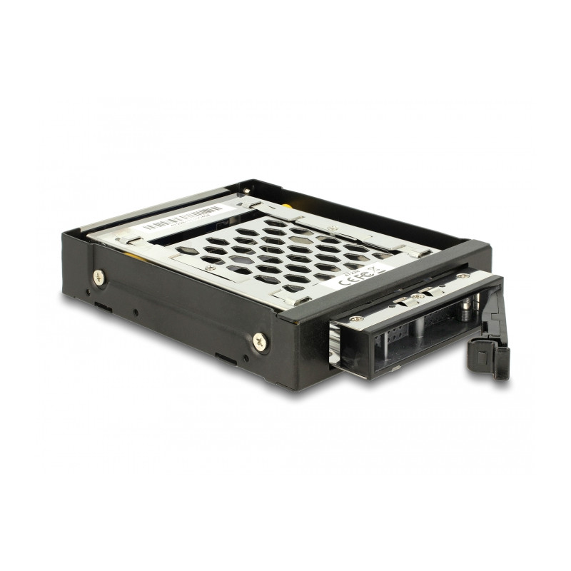 Delock 3.5″ Wechselrahmen für 1 x 2.5″ SATA / SAS HDD / SSD mit Vibrationsschutz