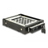 Delock 3.5″ Wechselrahmen für 1 x 2.5″ SATA / SAS HDD / SSD mit Vibrationsschutz